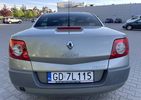 Renault Megane cena 12900 przebieg: 170000, rok produkcji 2007 z Gdańsk małe 137